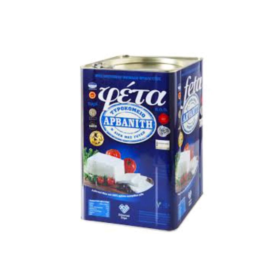 Φέτα Π.Ο.Π. Δοχείο 15kg Αρβανίτης