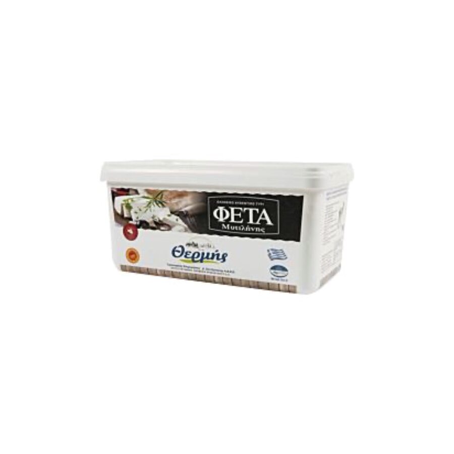 Φέτα Π.Ο.Π. Τάπερ 4kg Μυτιλήνης – μεριδοποιημένο σε φέτες