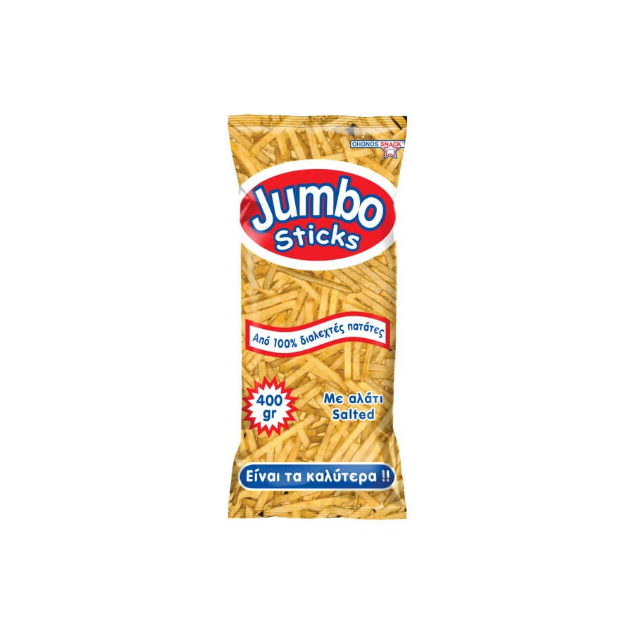 Patatakia Sticks με αλάτι 400g