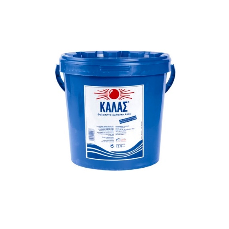 Αλάτι Μαγειρικό ΨΙΛΟ ΚΑΛΑΣ 12,5kg κουβάς